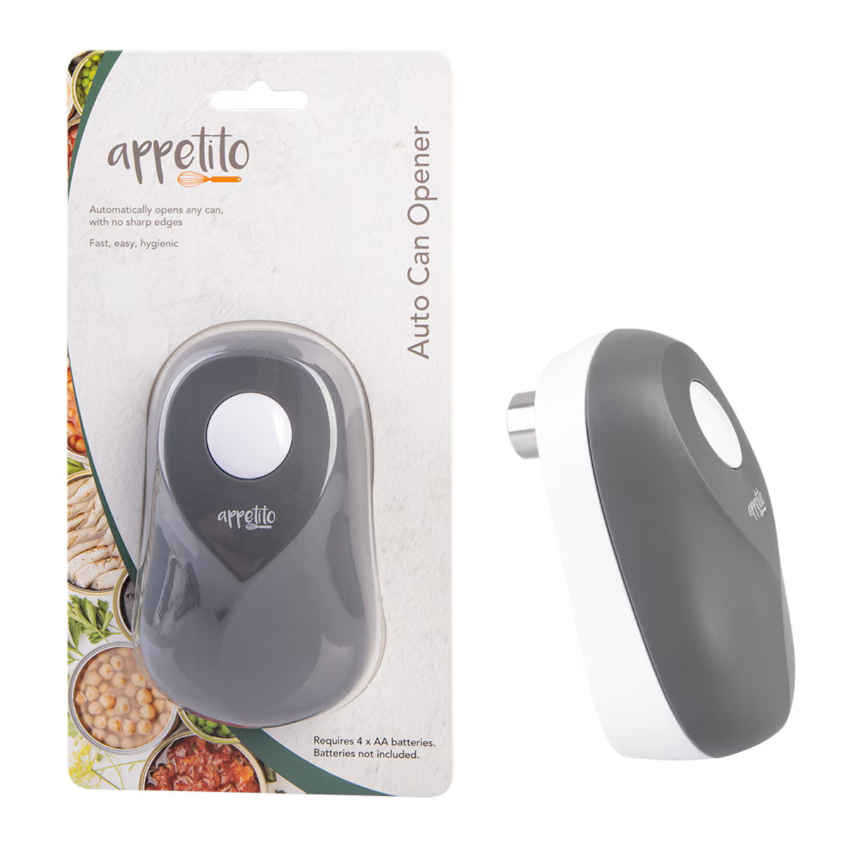 Autosafety Can Opener (Charcole/white)