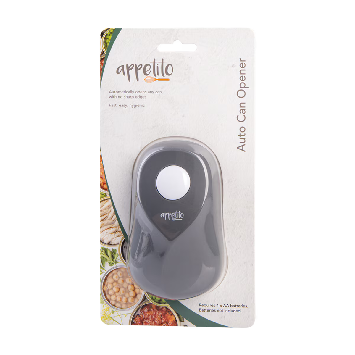 Autosafety Can Opener (Charcole/white)