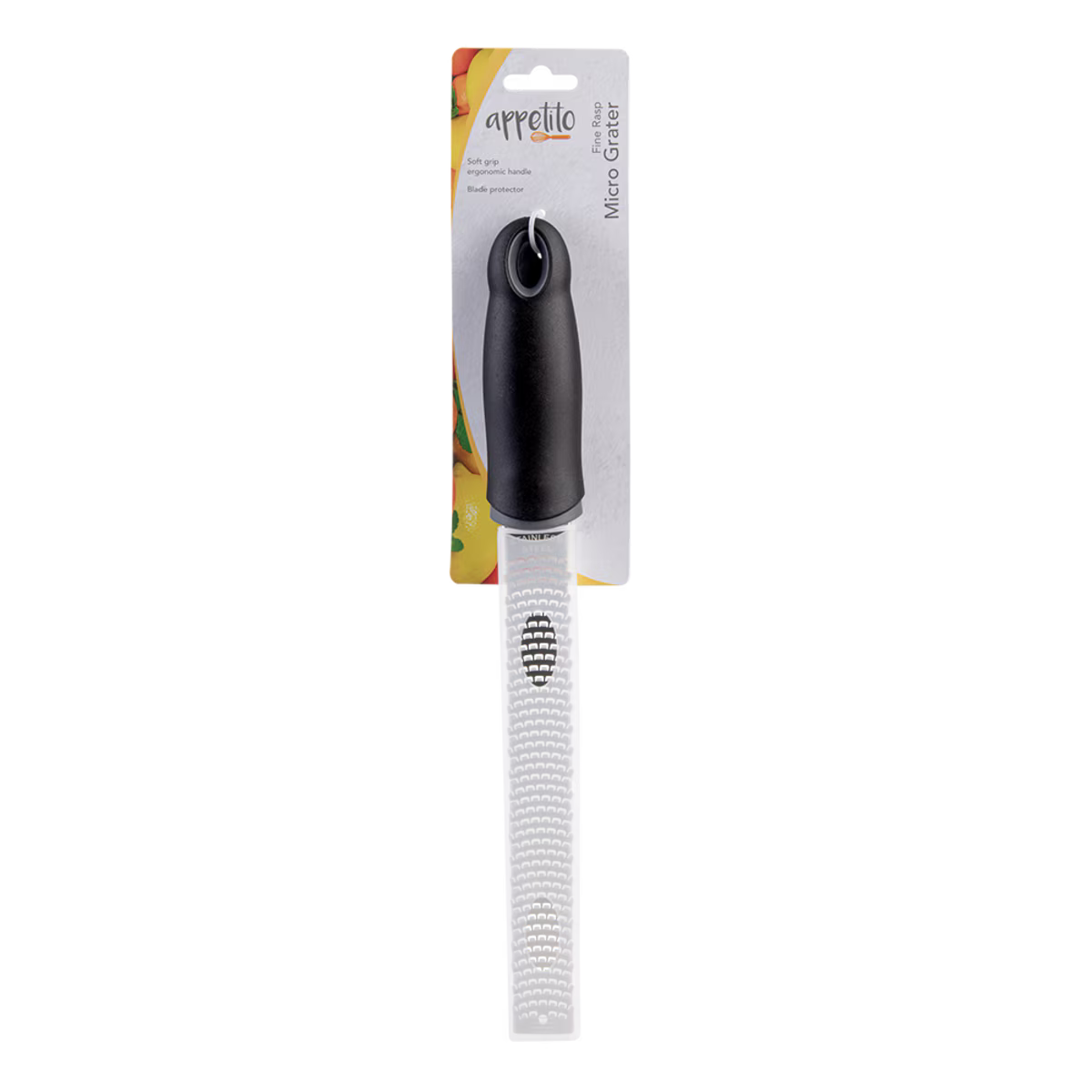 Appetito Micro Grater W/soft grip handle-FINE