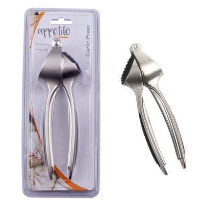 Appetito Garlic Press w Self Clean