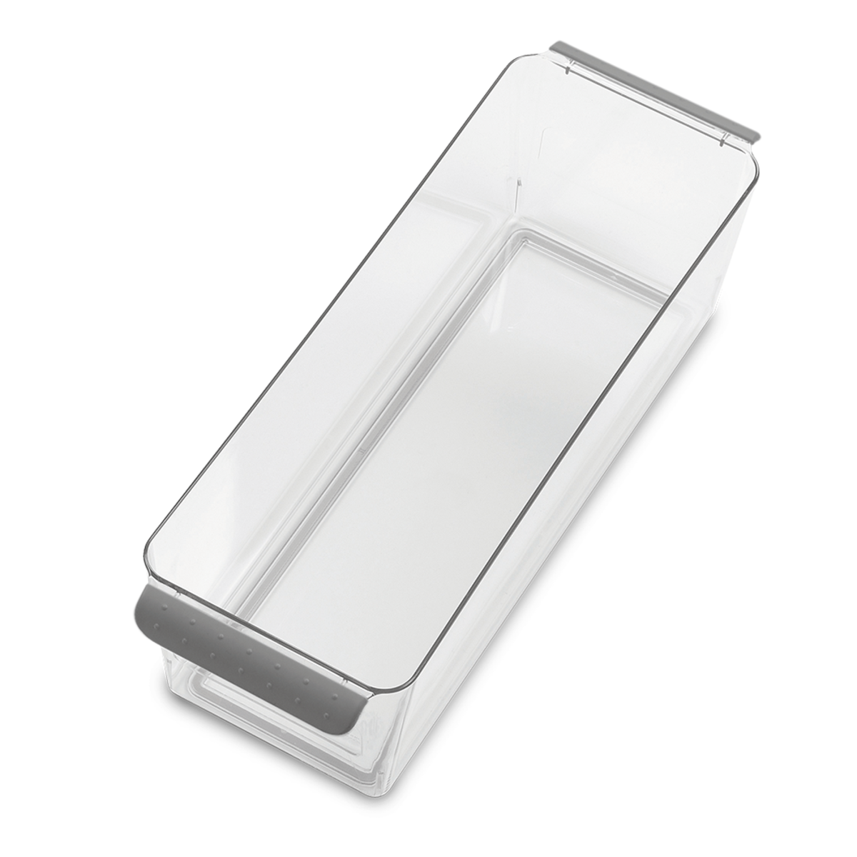 Madesmart Narrow Deep Bin Grey