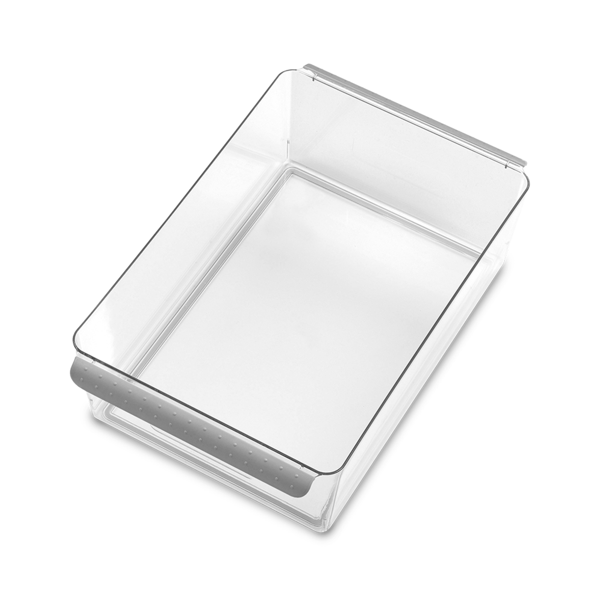 Madesmart Wide Deep Bin Grey