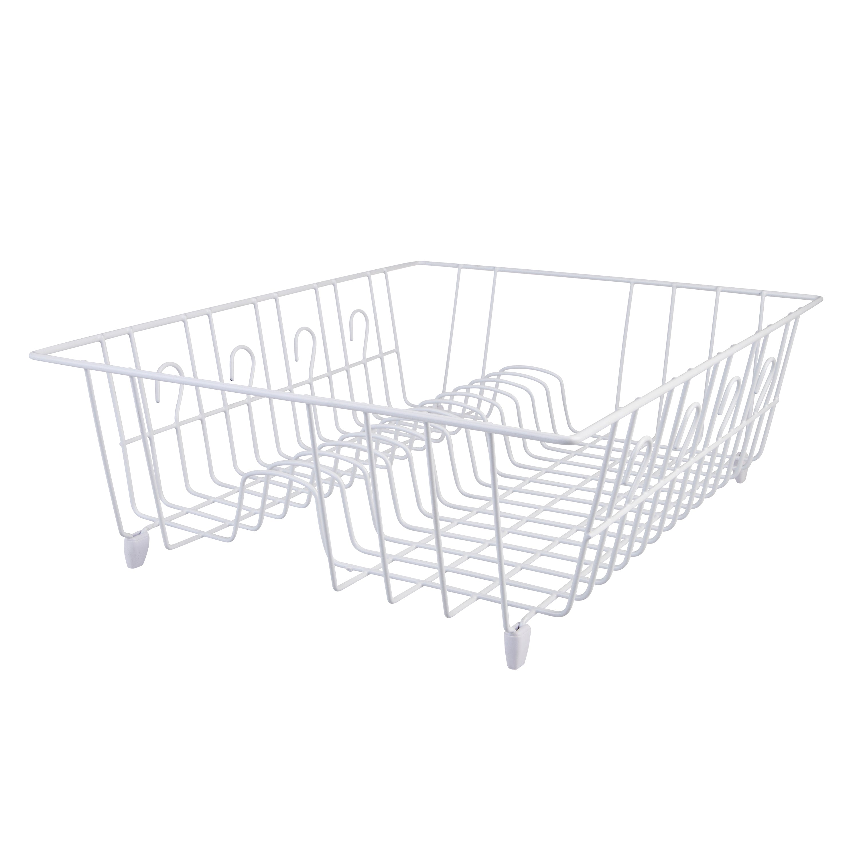 Plastic Wire Medium dish drainer White
