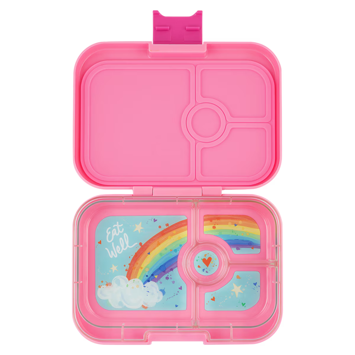Yumbox Panino LUNCH BOX 4 Comp Bento (Power Pink Rainbow)