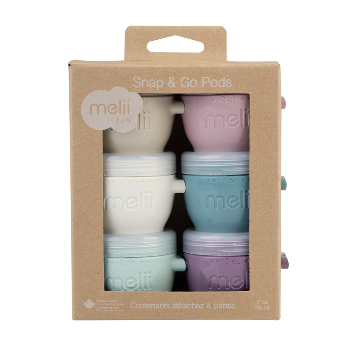 MELII LUXE SNAP & GO PODS SET 6 (2OZ/60ML)