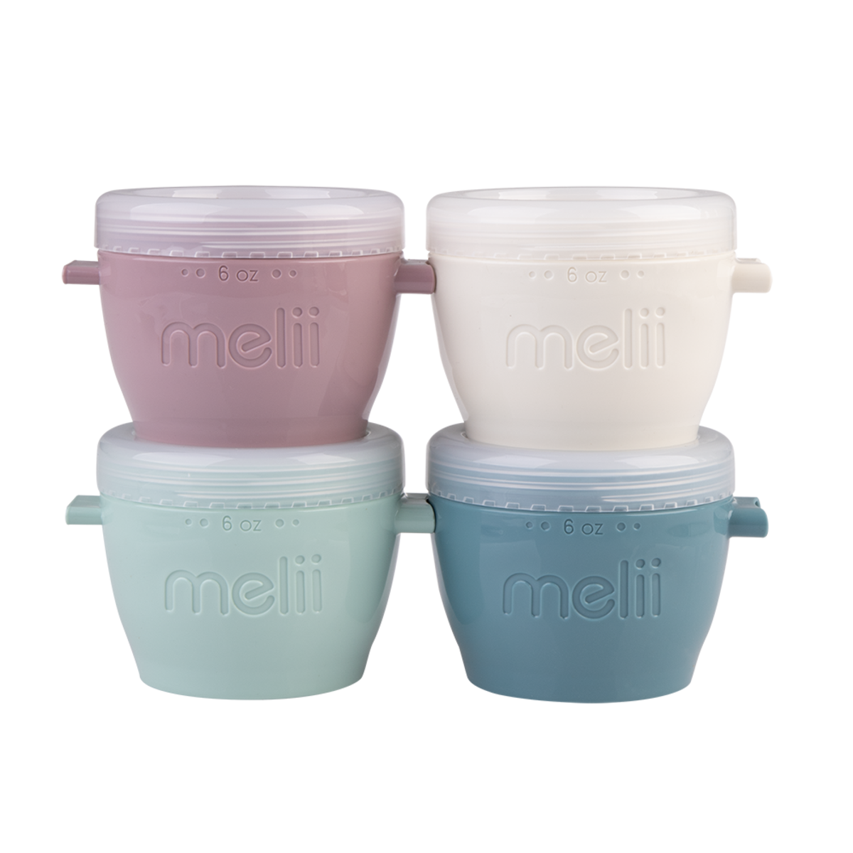 Melii Snap N Go Pods Set 4 180Ml