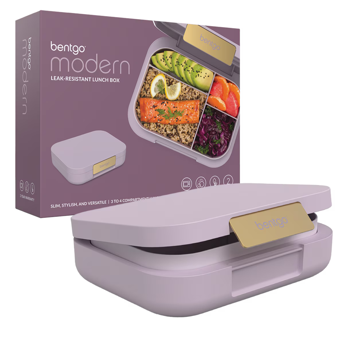 BENTGO MODERN LUNCH BOX ORCHID