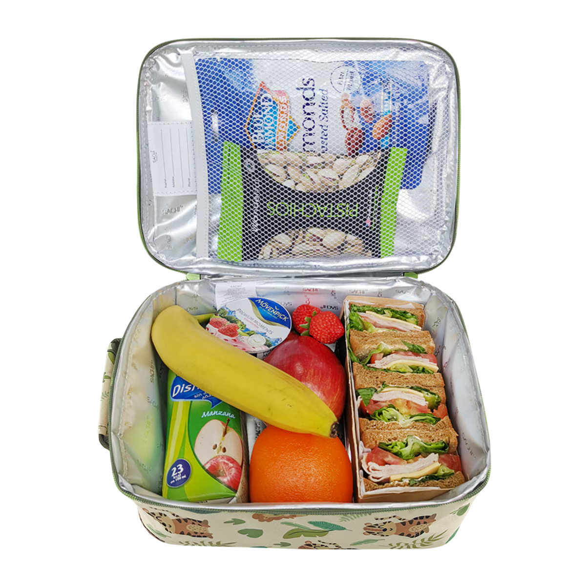 Sachi Style 225 Insulated Junior Lunch Bag Jungle Buddies