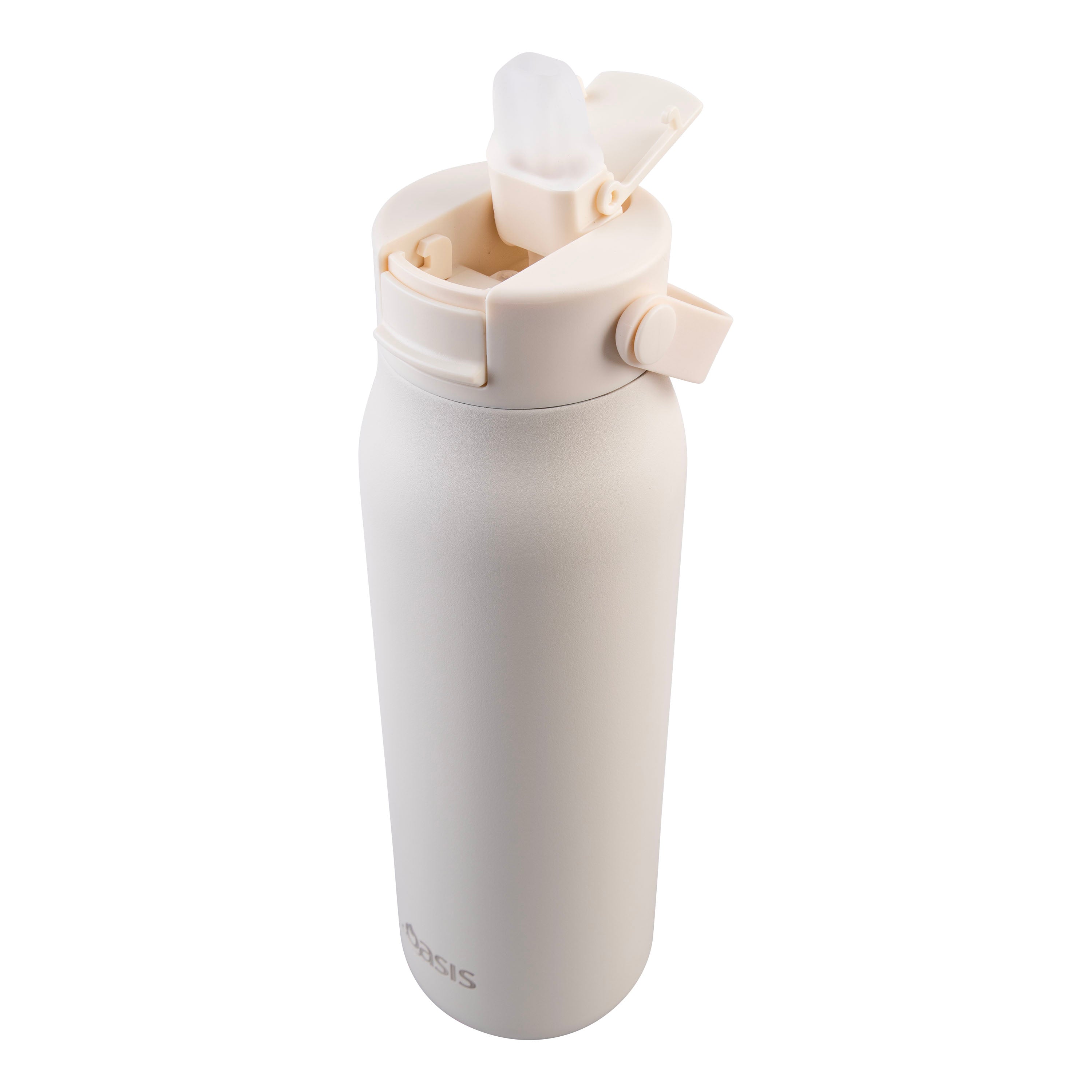 OASIS Ceramic Lined S/S DWAll INS Sorrento Sipper Bottle900ml ALABASTER