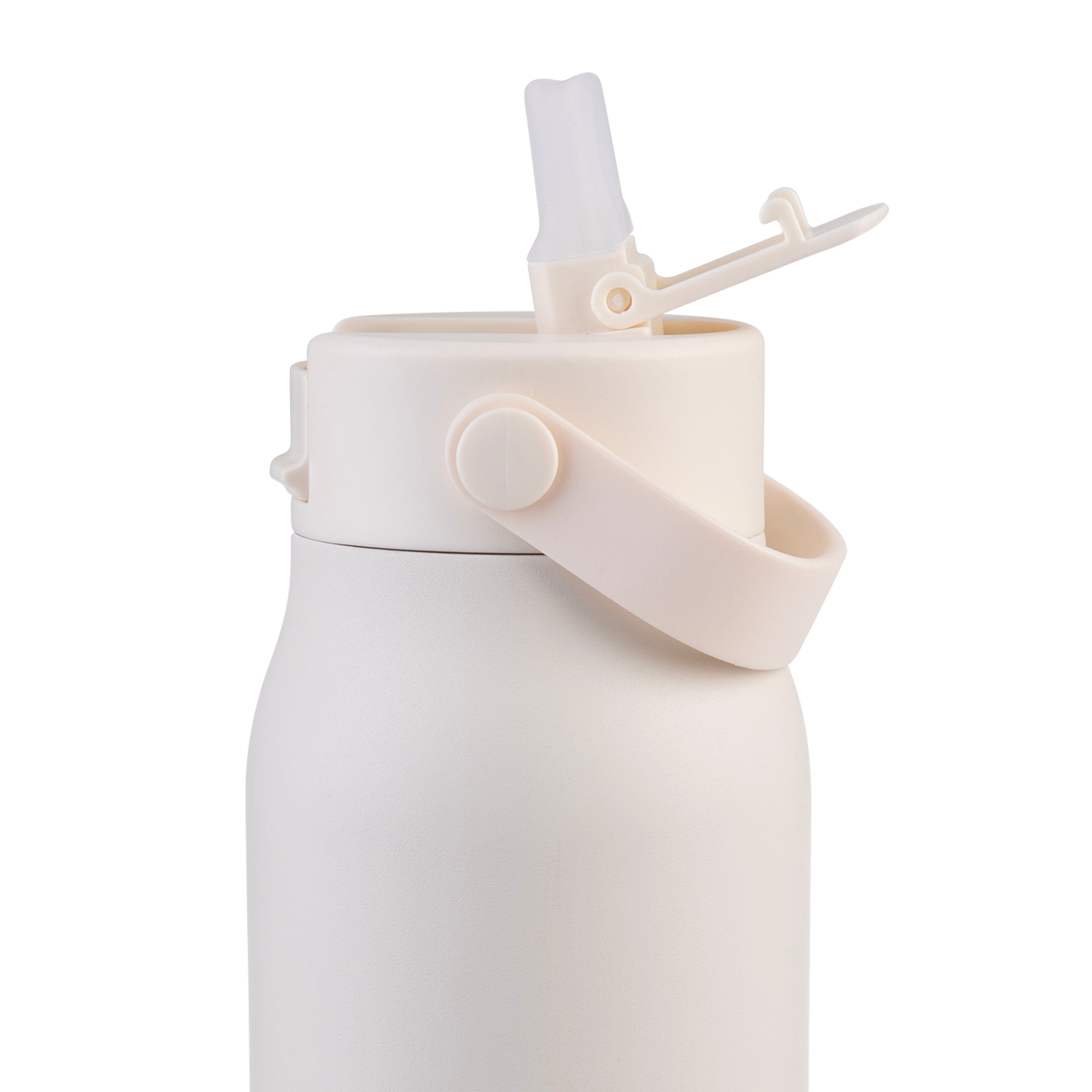 OASIS Ceramic Lined S/S DWAll INS Sorrento Sipper Bottle900ml ALABASTER