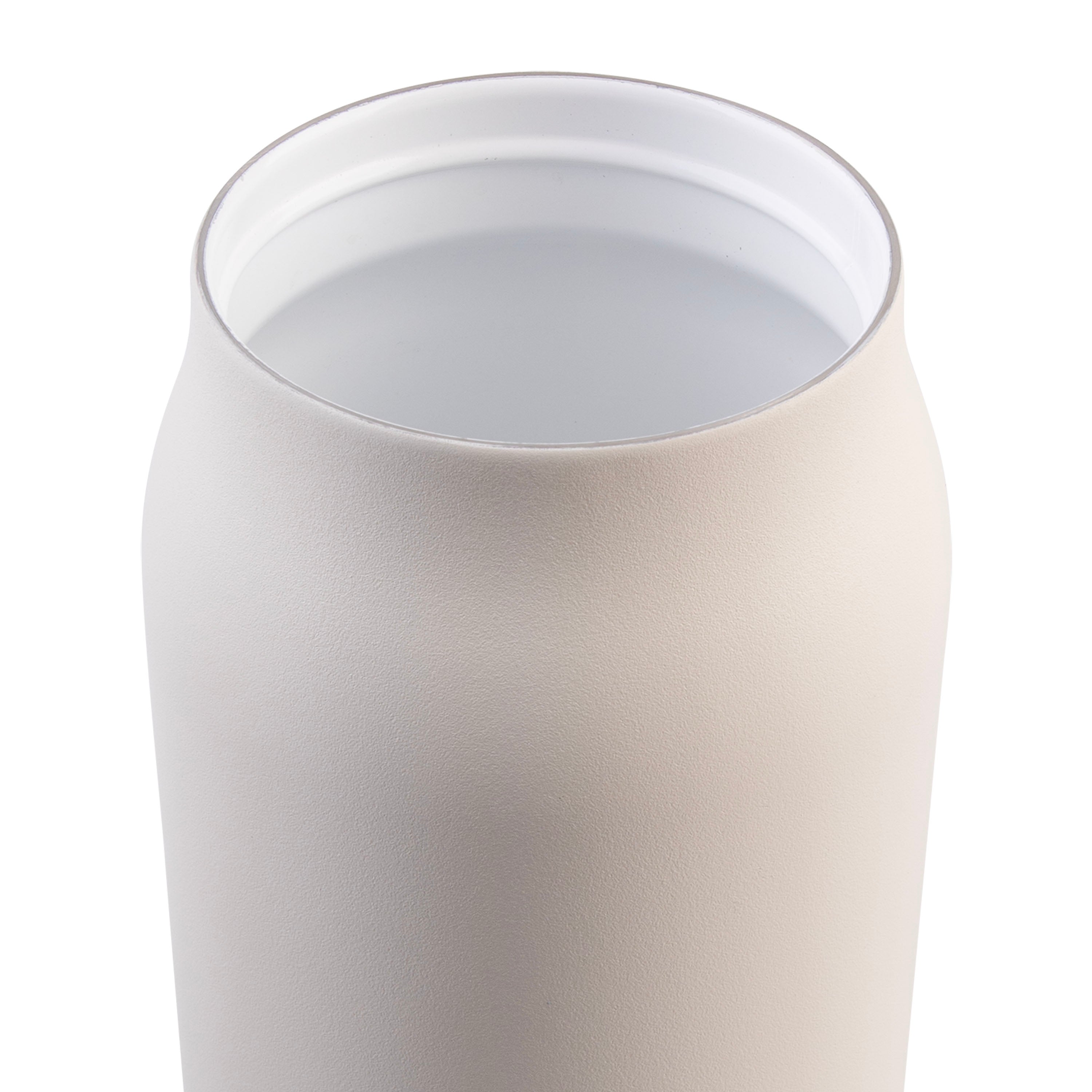 OASIS Ceramic Lined S/S DWAll INS Sorrento Sipper Bottle900ml ALABASTER