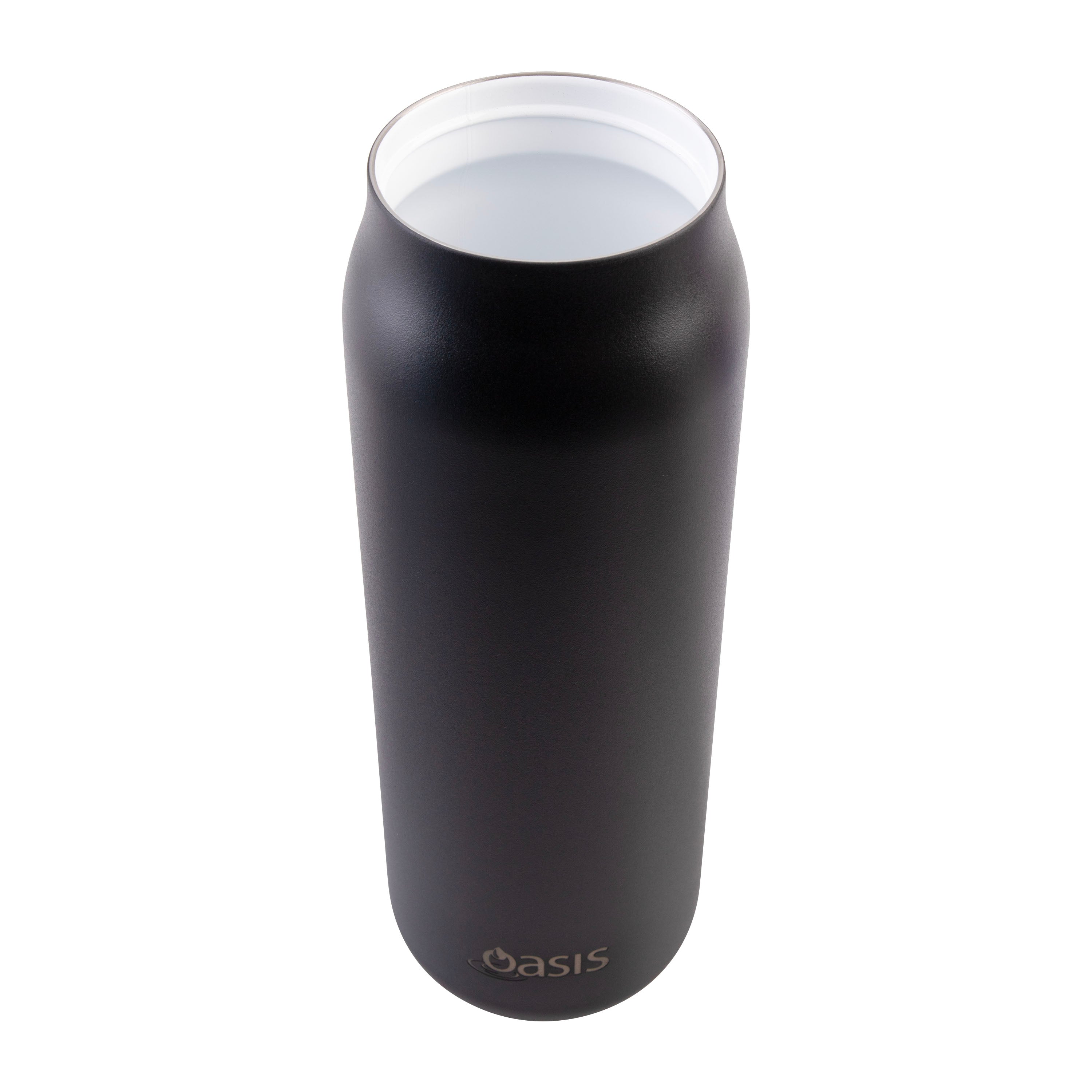 Oasis SS Ceramic Lined Sorrento Bottle 900Ml Black