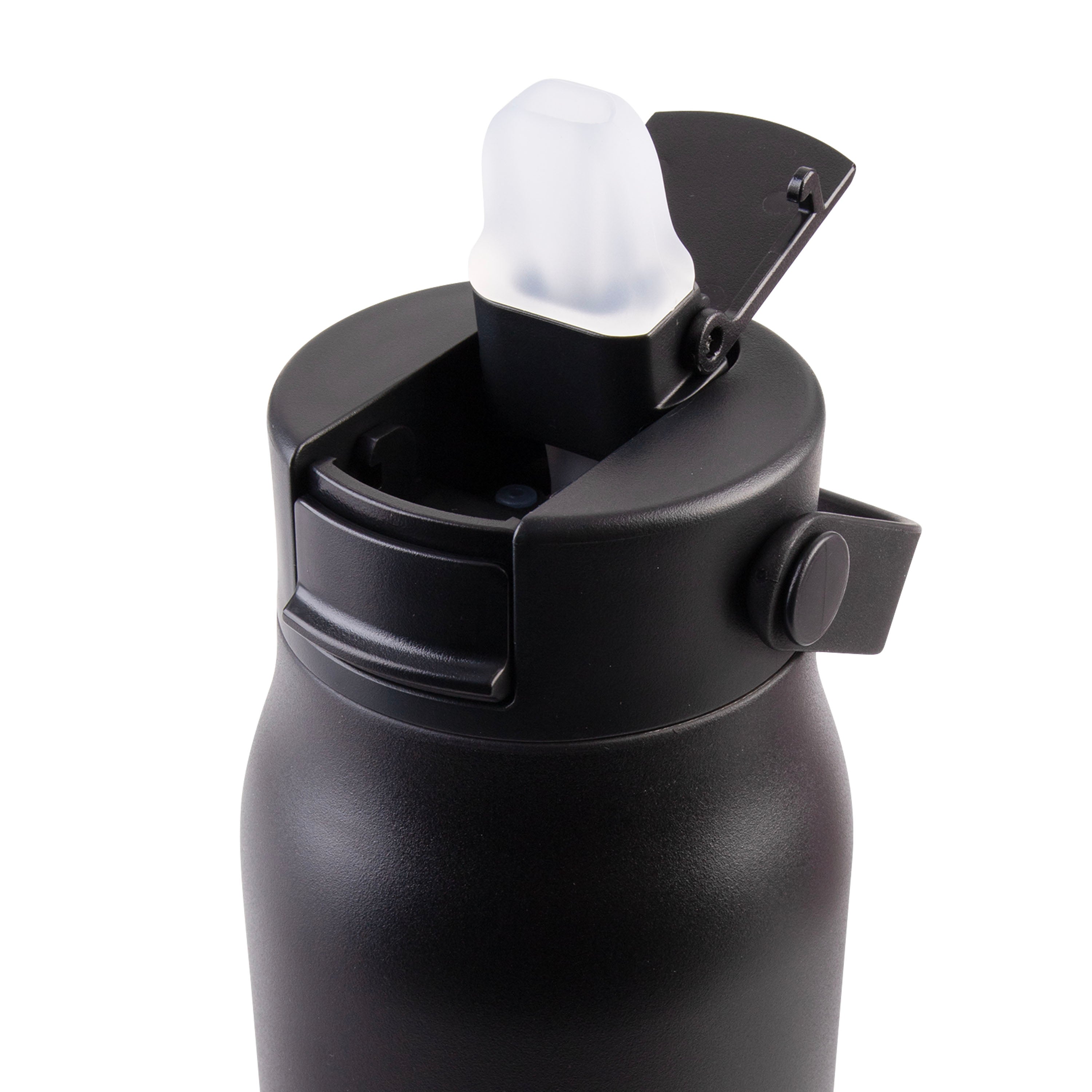 Oasis SS Ceramic Lined Sorrento Bottle 900Ml Black