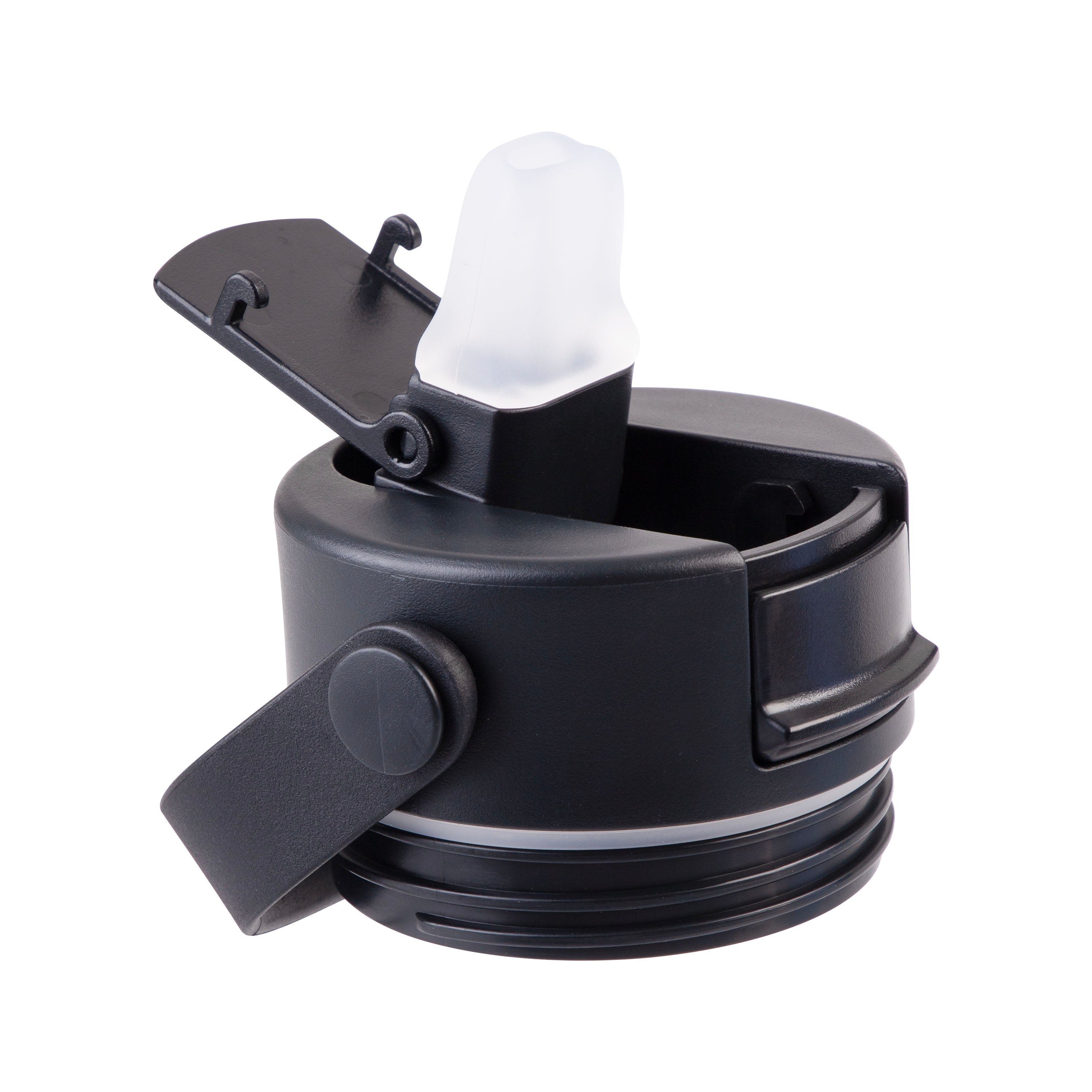Oasis SS Ceramic Lined Sorrento Bottle 900Ml Black