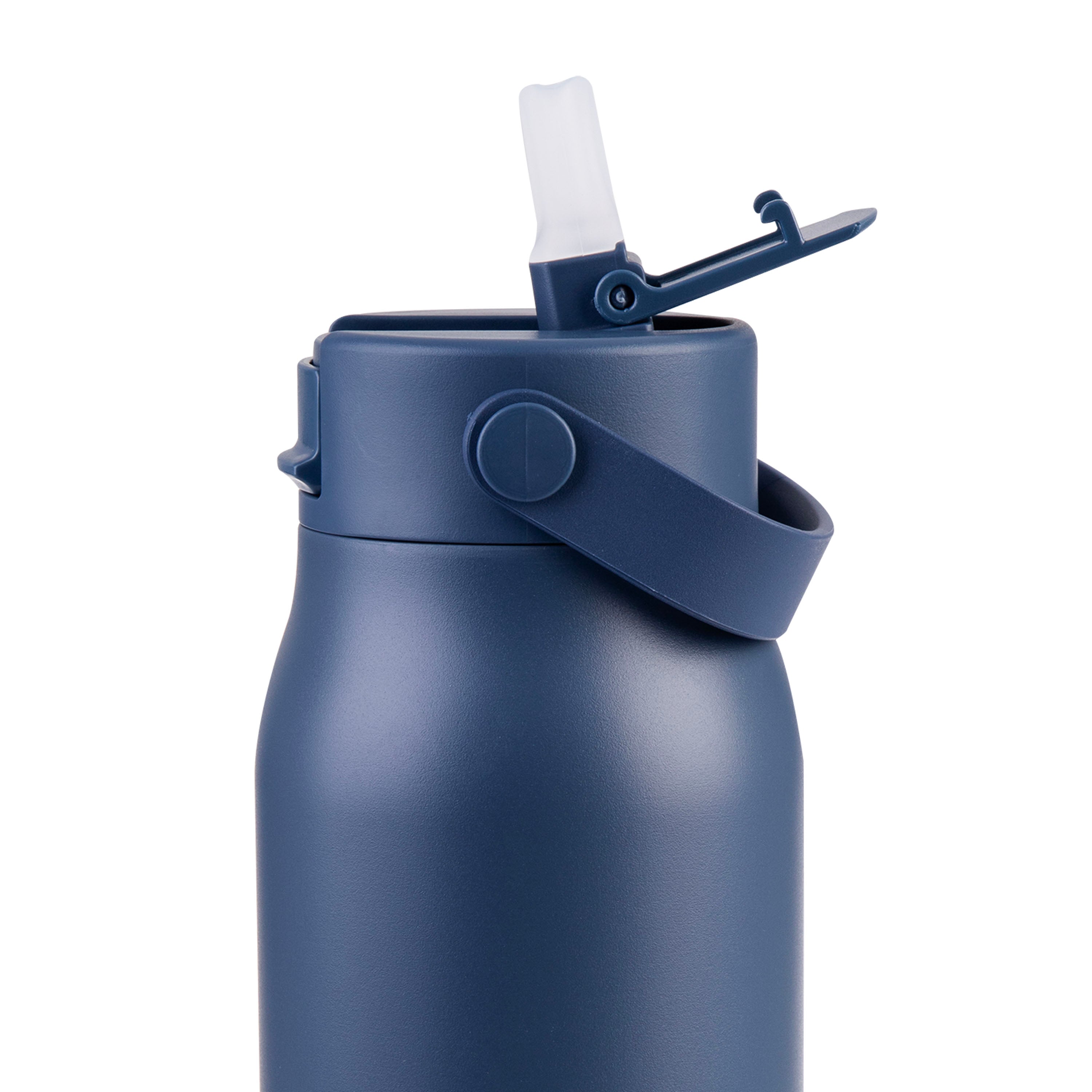 Oasis SS Ceramic Lined Sorrento Bottle 900Ml Indigo