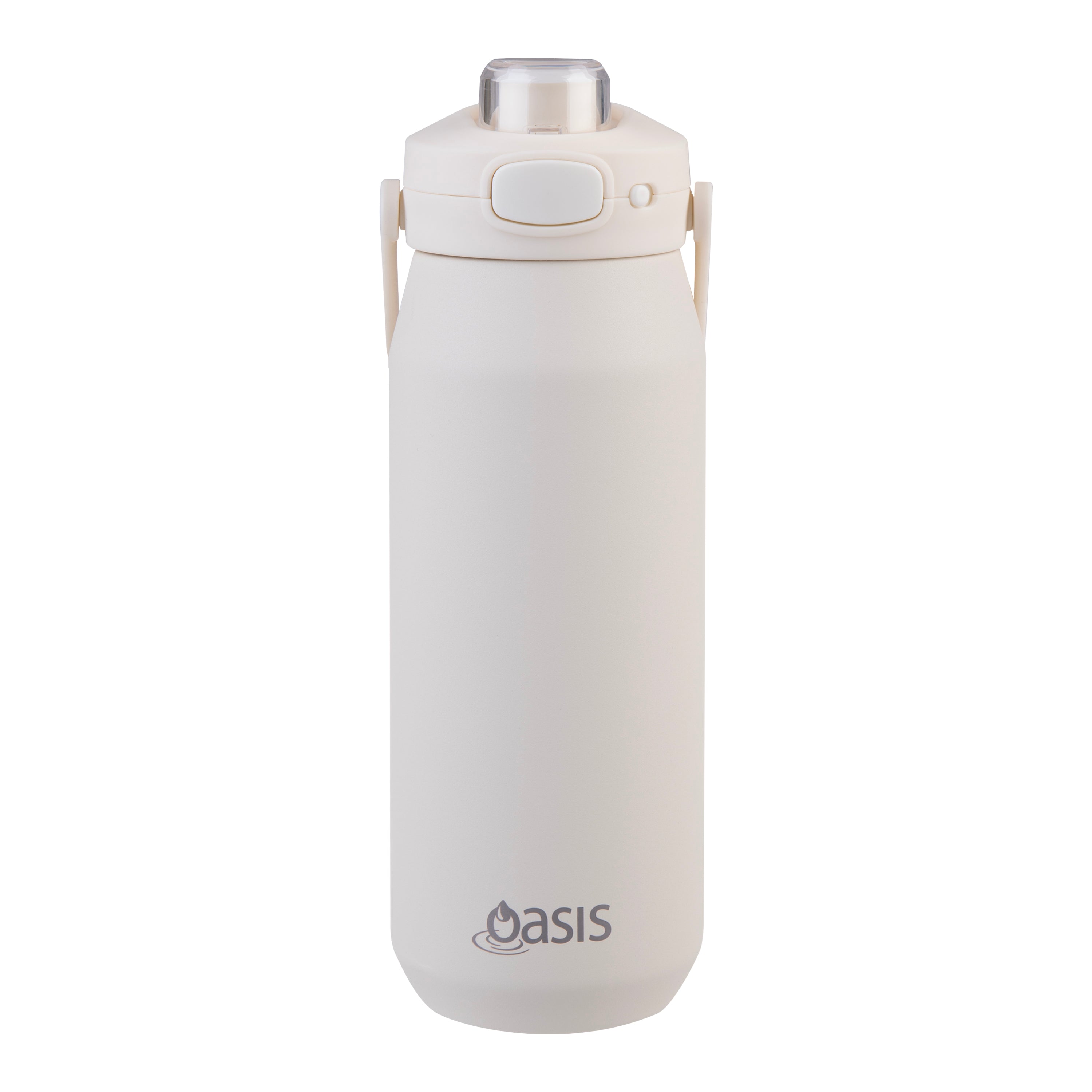Oasis SS Ceramic Lined Capri Drink Bottle 750Ml Alabaster