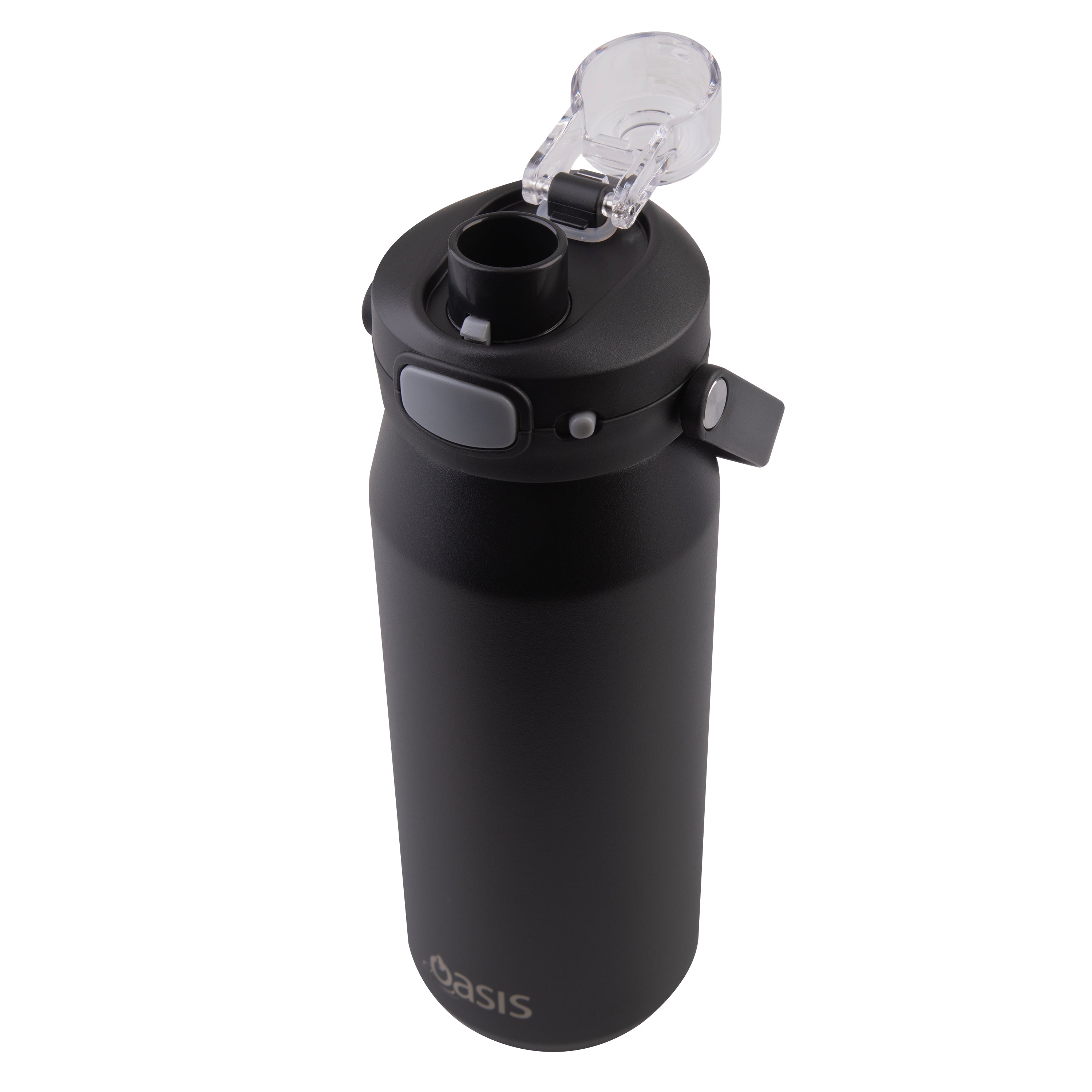 Oasis SS Ceramic Lined Capri Drink Bottle 750Ml Black