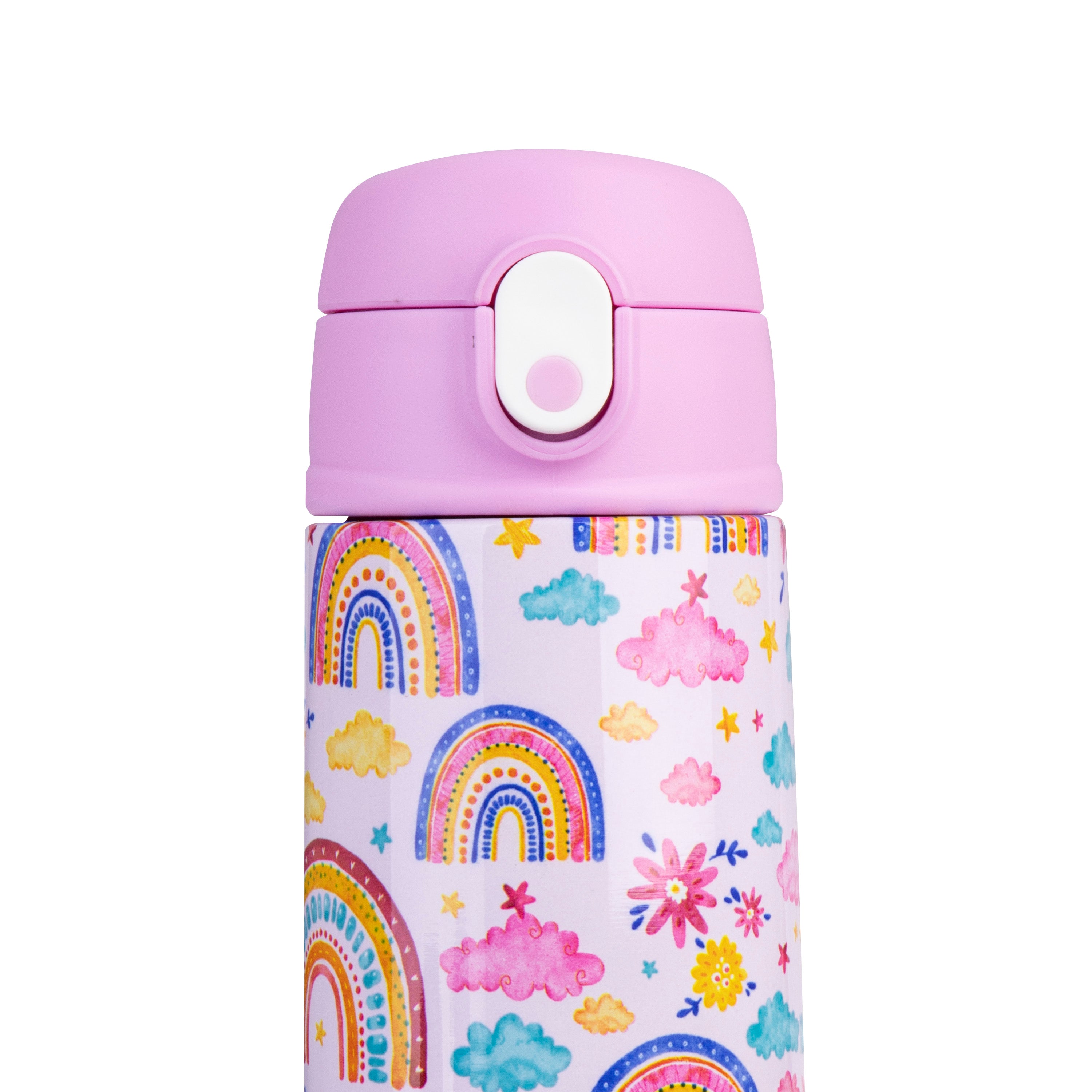 Oasis SS Junior Sipper Drink Bottle Rainbow Sky 550ml