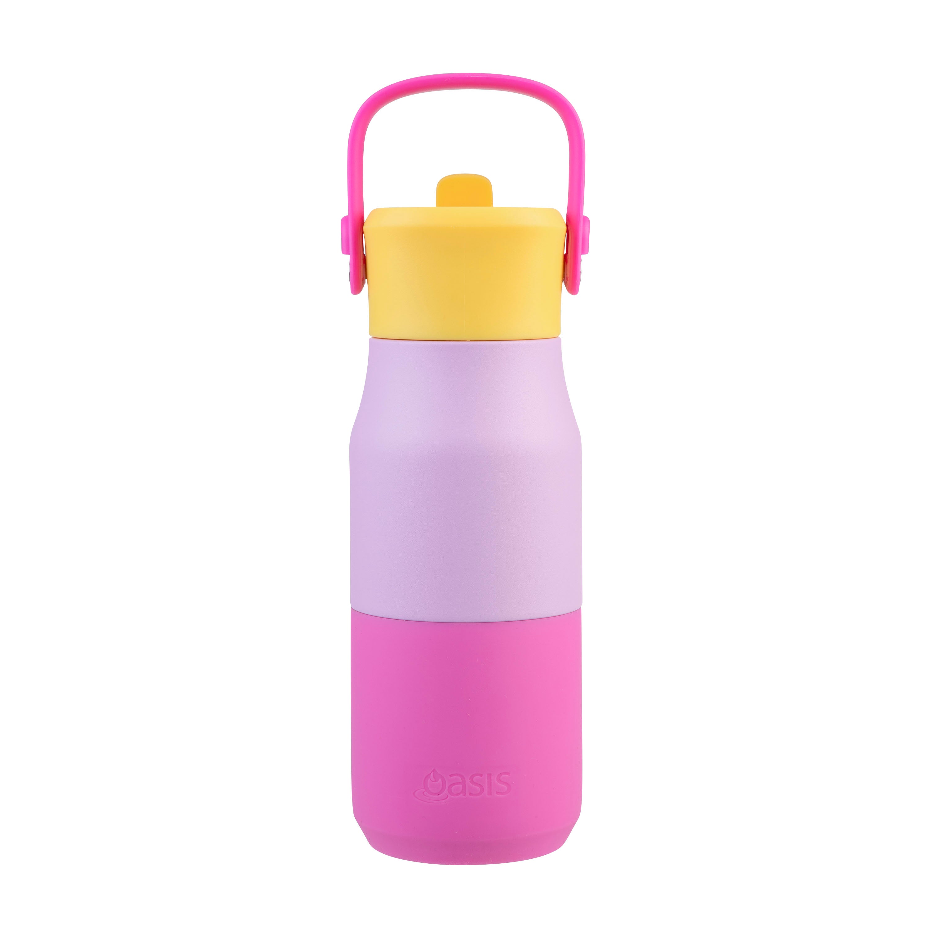 Oasis SS Junior Sipper Drink Bottle Bubblegum pink 400ml