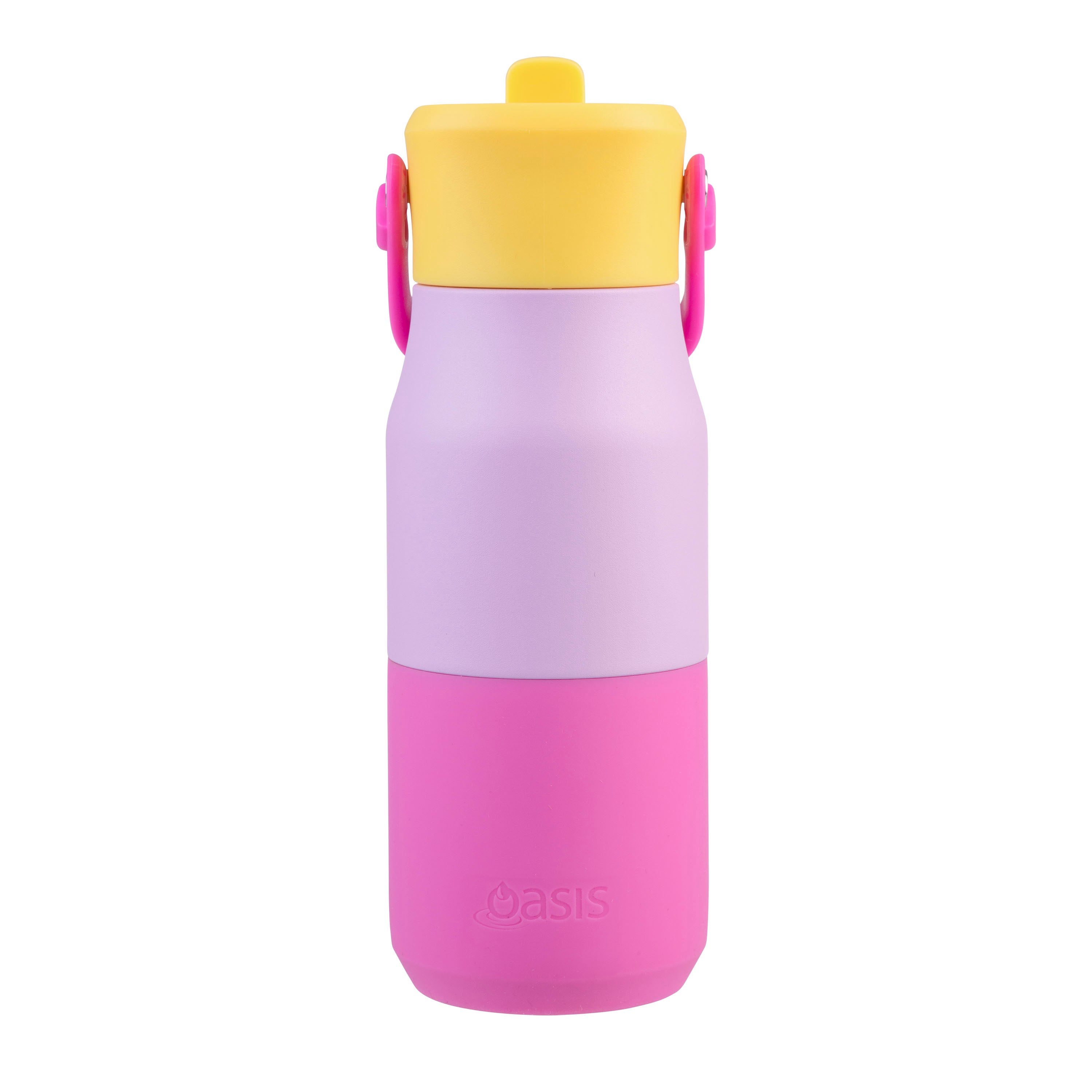 Oasis SS Junior Sipper Drink Bottle Bubblegum pink 400ml