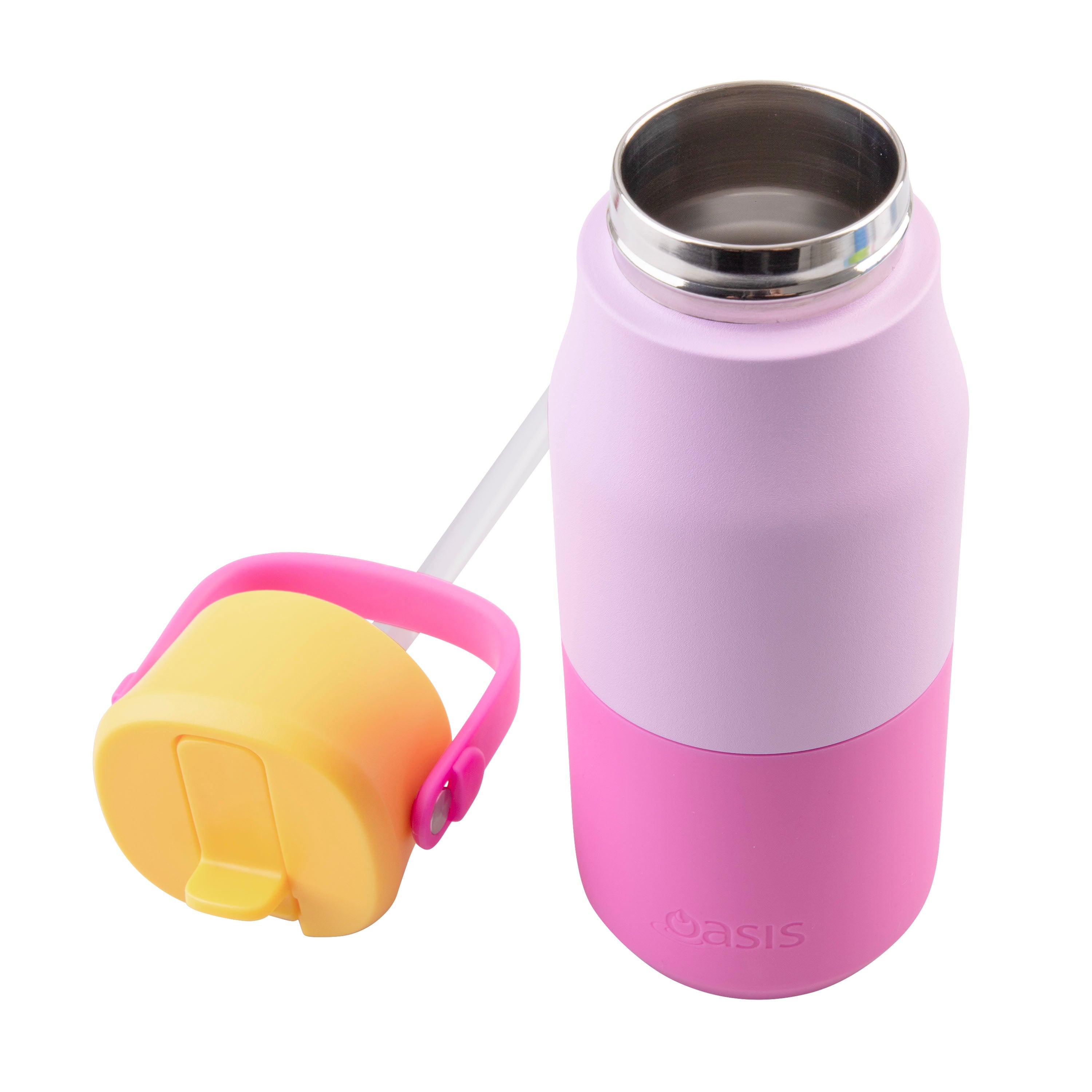 Oasis SS Junior Sipper Drink Bottle Bubblegum pink 400ml