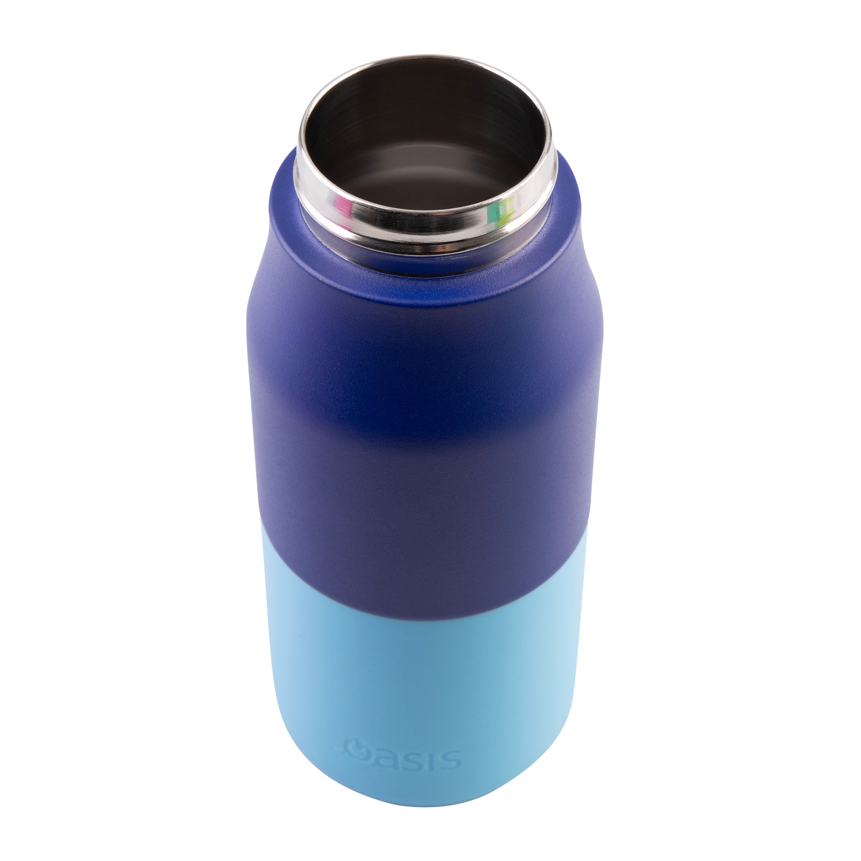 Oasis SS Junior Sipper Drink Bottle Peacock Blue 400ml