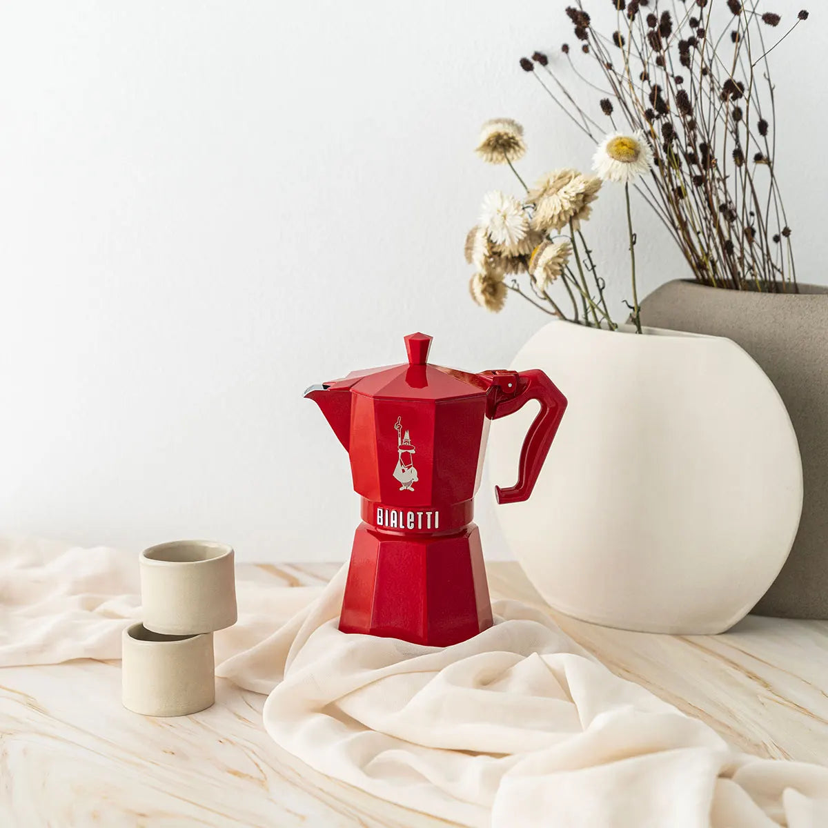 MOKA EXCLUSIVE 6 Cup RED
