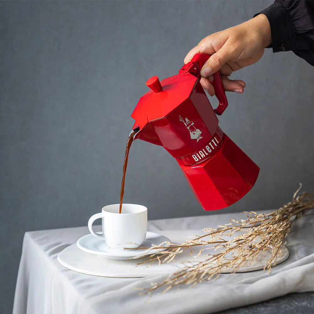 MOKA EXCLUSIVE 6 Cup RED