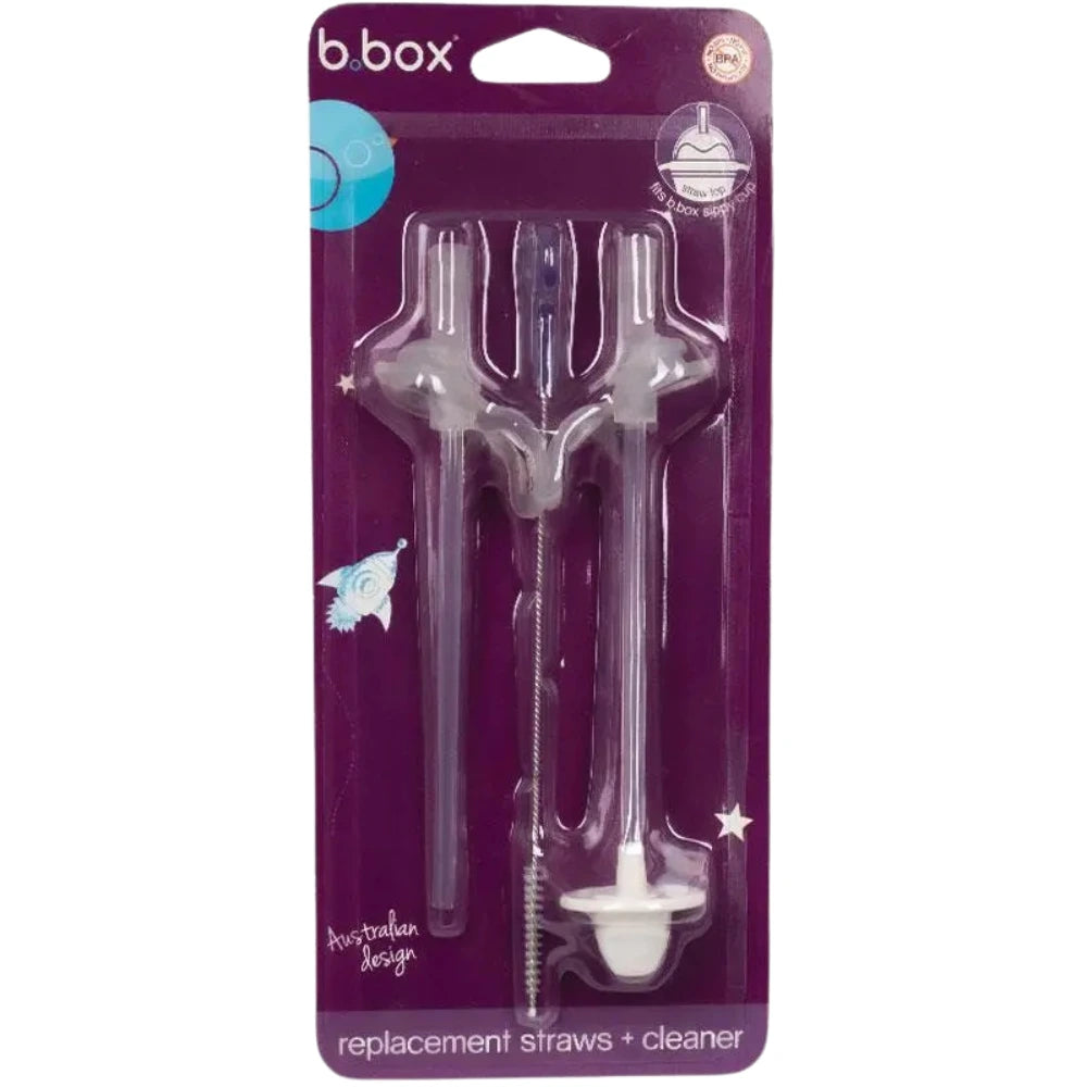 B.Box Sippy Cup Replacement Straw and Cleaning Set