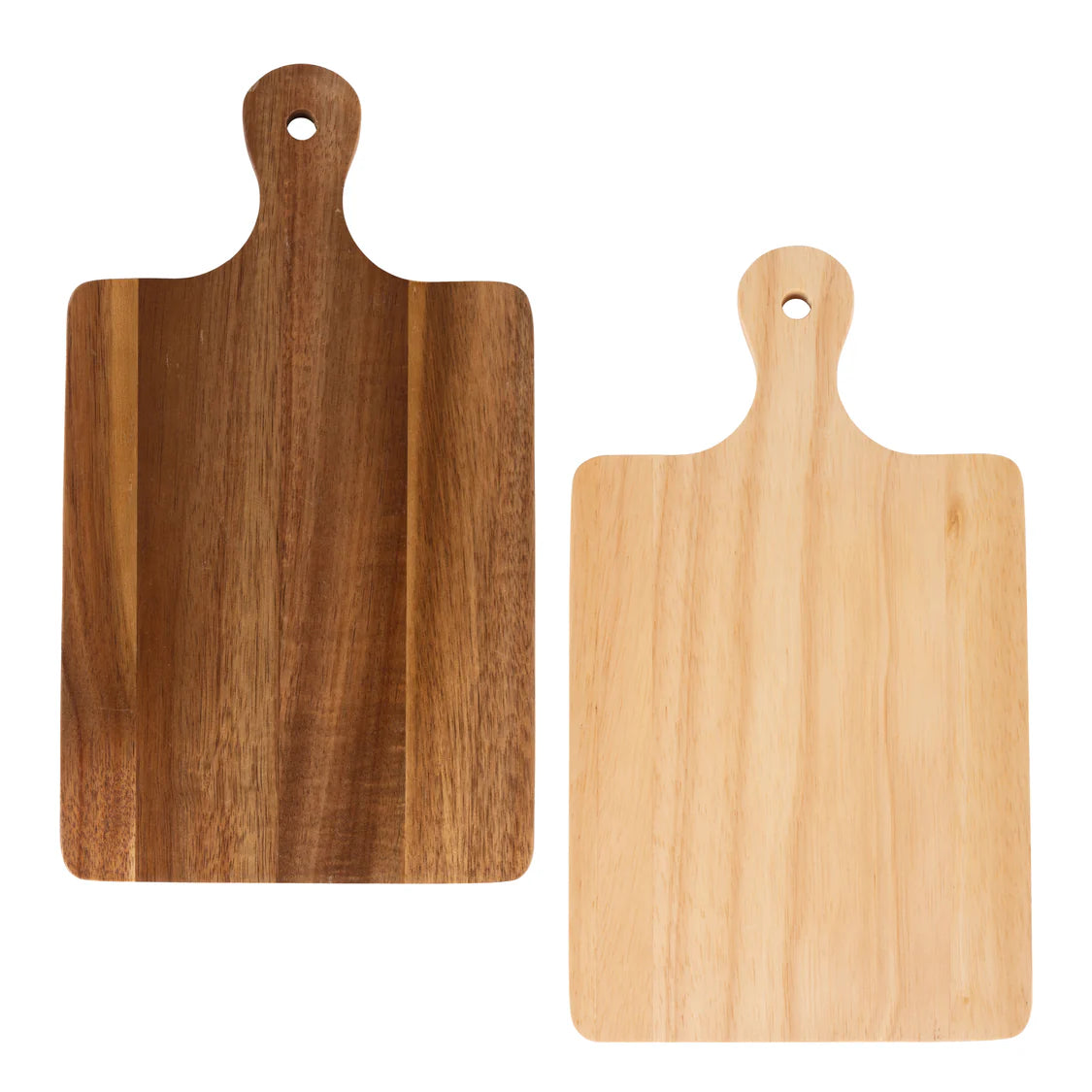 Davis & Waddell Cantina Acacia & Rubber Wood Serving Board Set 2pc