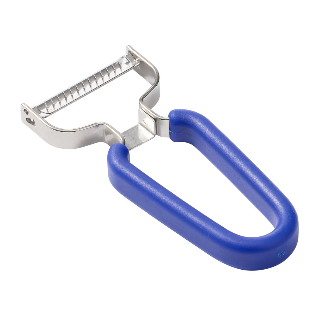 SVNA Stainless Steel Blade Y Julienne Peeler Blue SUS420J2 Non-Slip