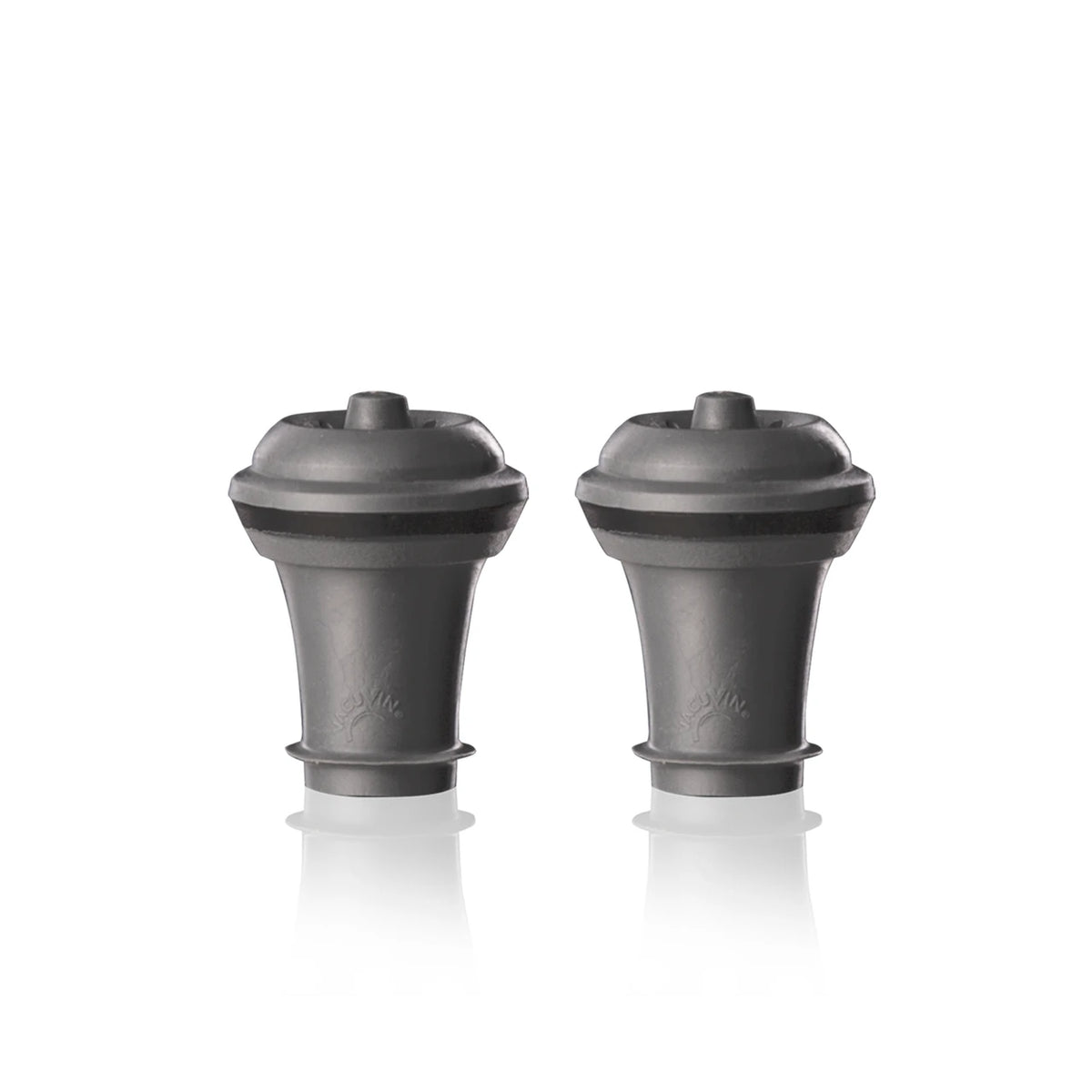 Vacu Vin Vacuum Wine Stopper Grey Set of 2