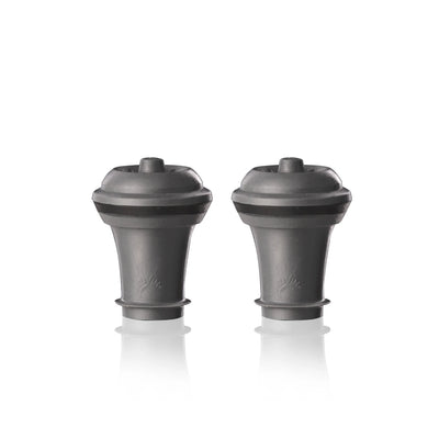 Vacu Vin Vacuum Wine Stopper Grey Set of 2