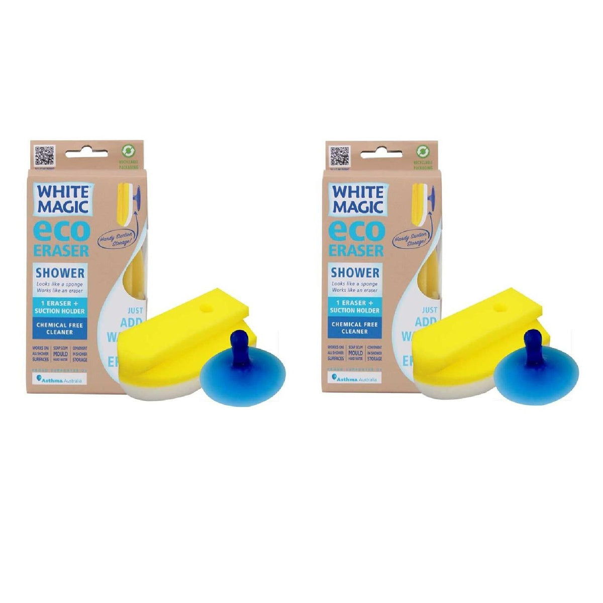Eraser Shower Sponge