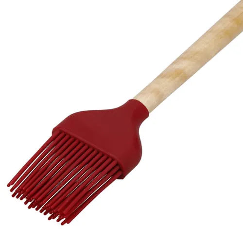 Brush with Silicone Head Red
