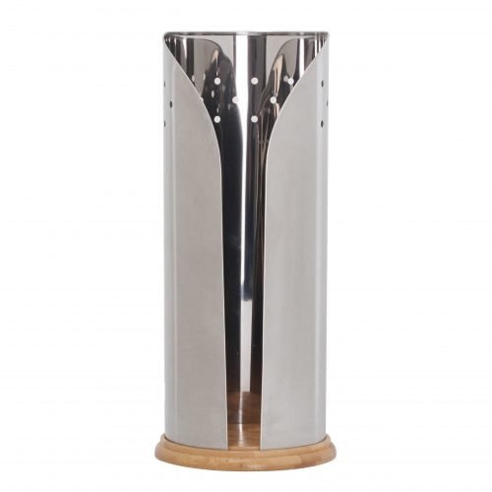 Steel Toilet Roll Holder and Brush Set