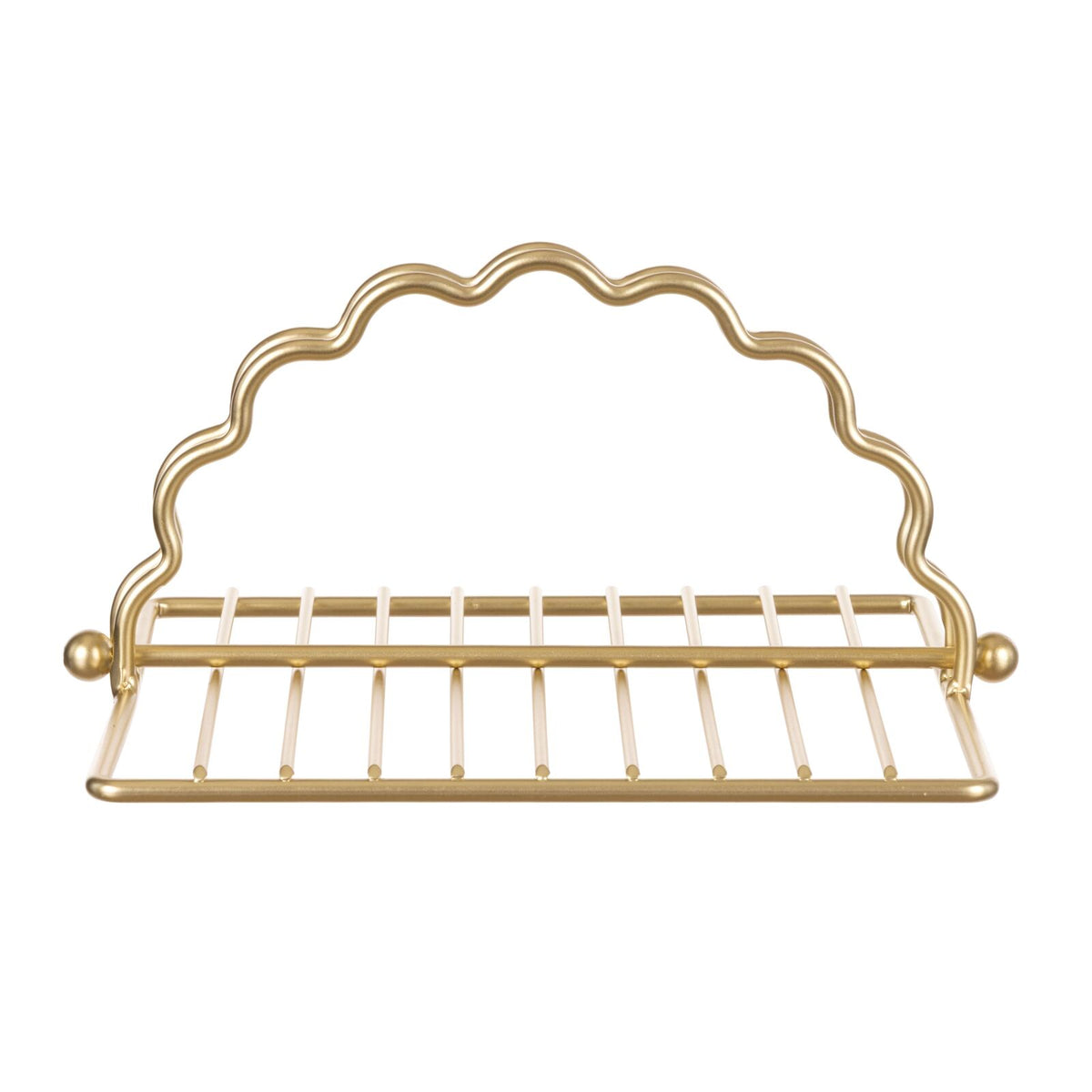 gold napkin holder