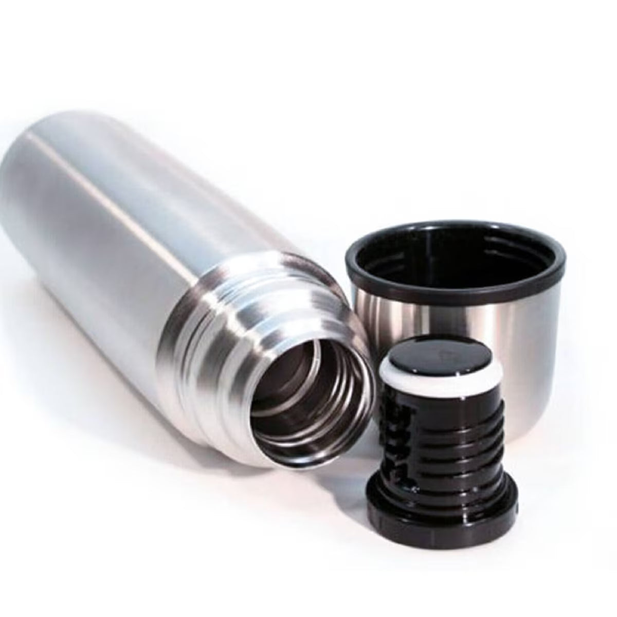 Thermos stainless steel slimline flask