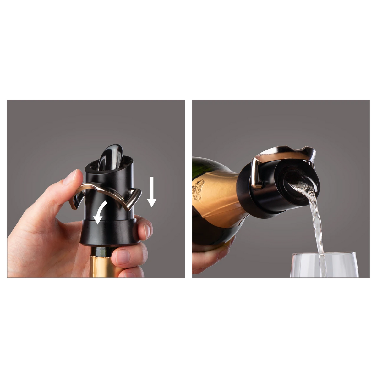 champagne saver and server