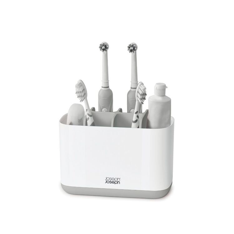 Joseph Joseph Easystore Large Toothbrush Caddy Grey