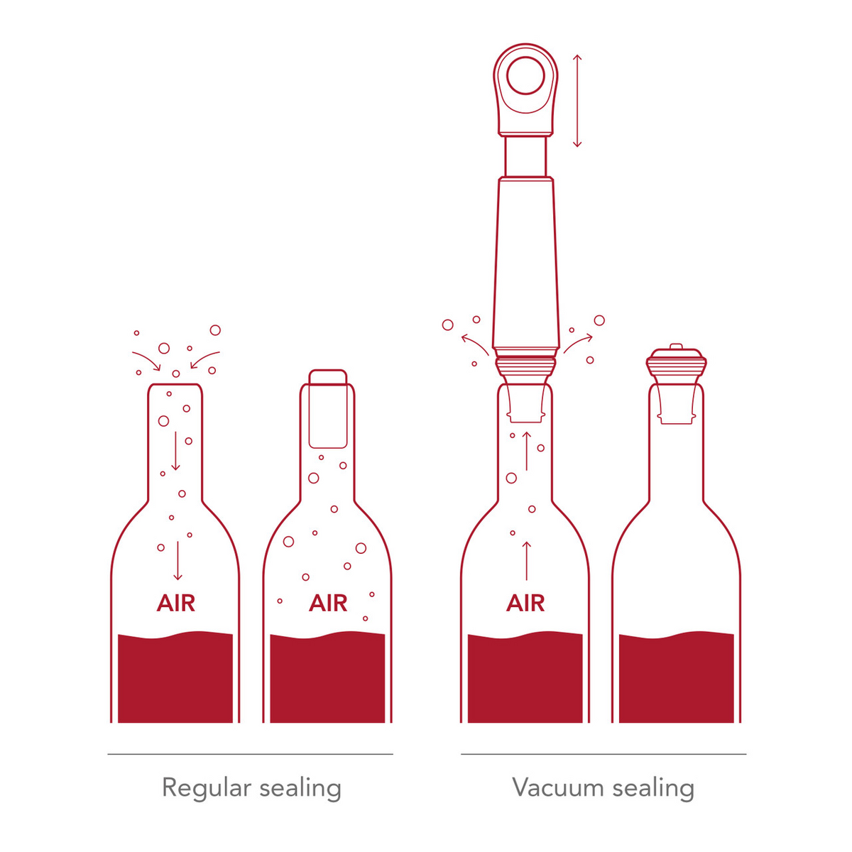 wine saver graphite