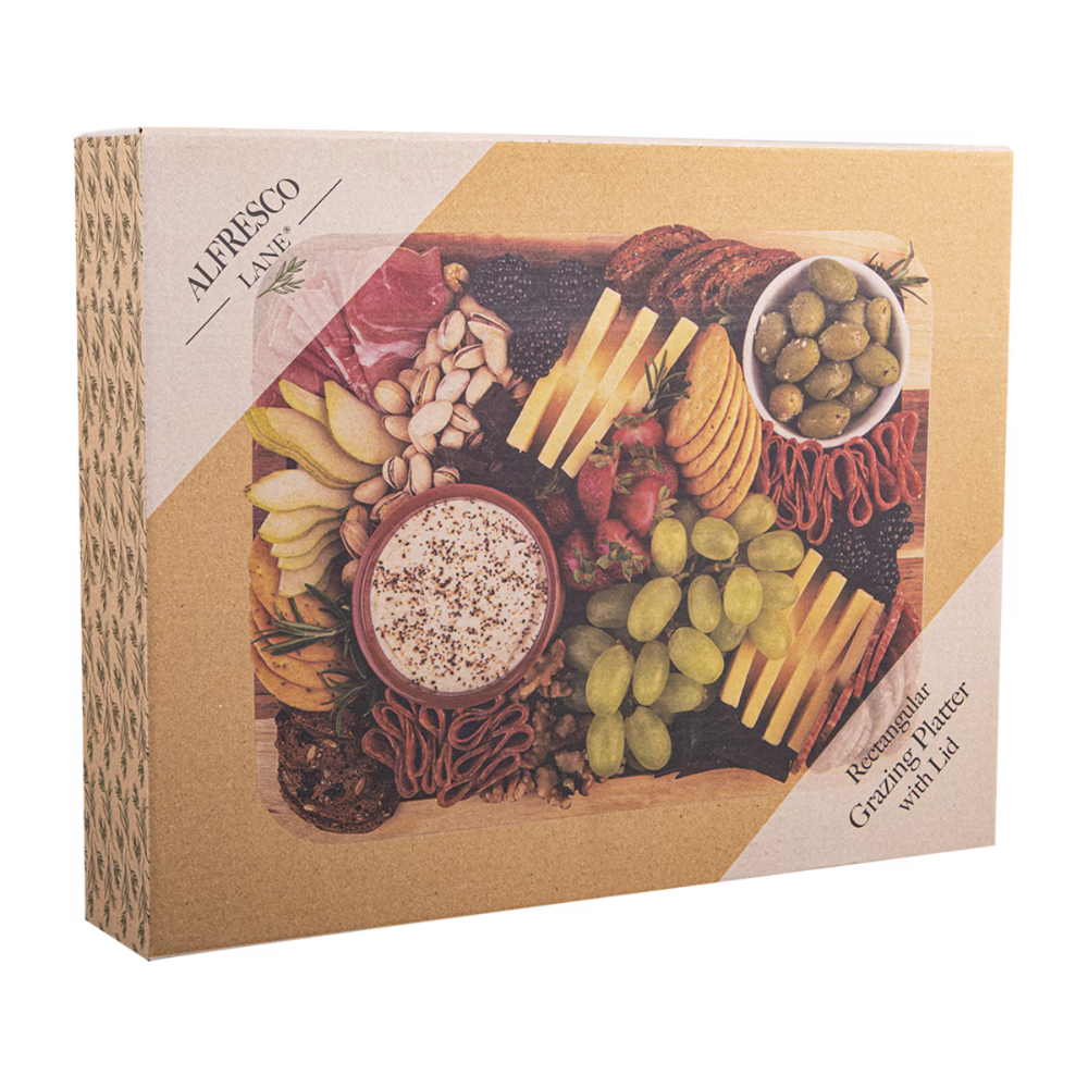 Alfresco Lane Grazing Board with Lid