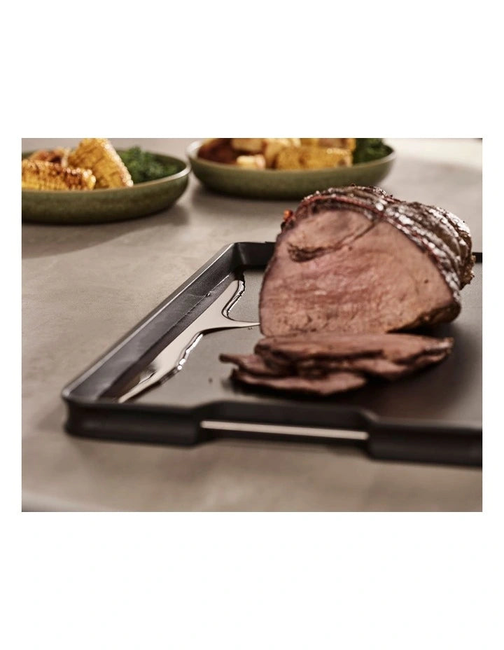 Joseph Joseph Cut&Carve Plus Multi-function Chopping Board Large - Black