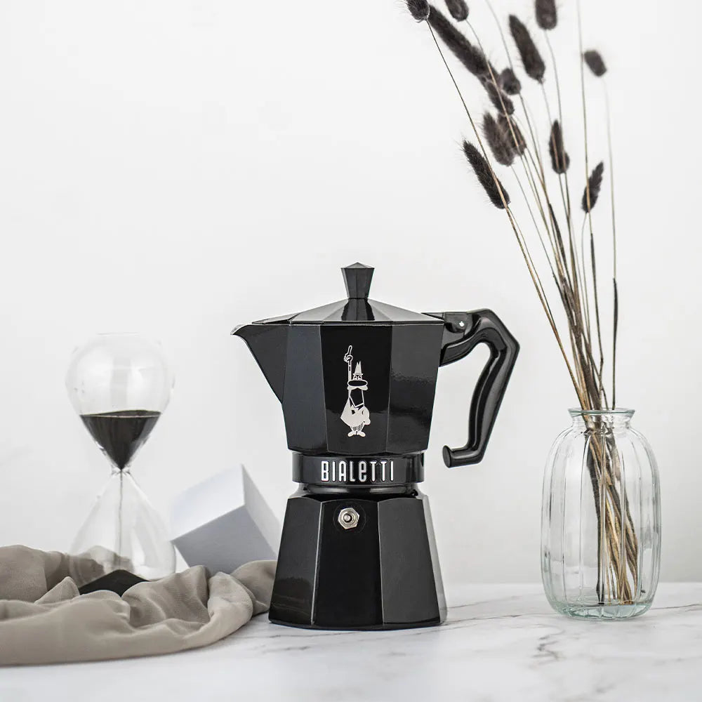 5 MOKA EXCLUSIVE 3  Cup BLACK