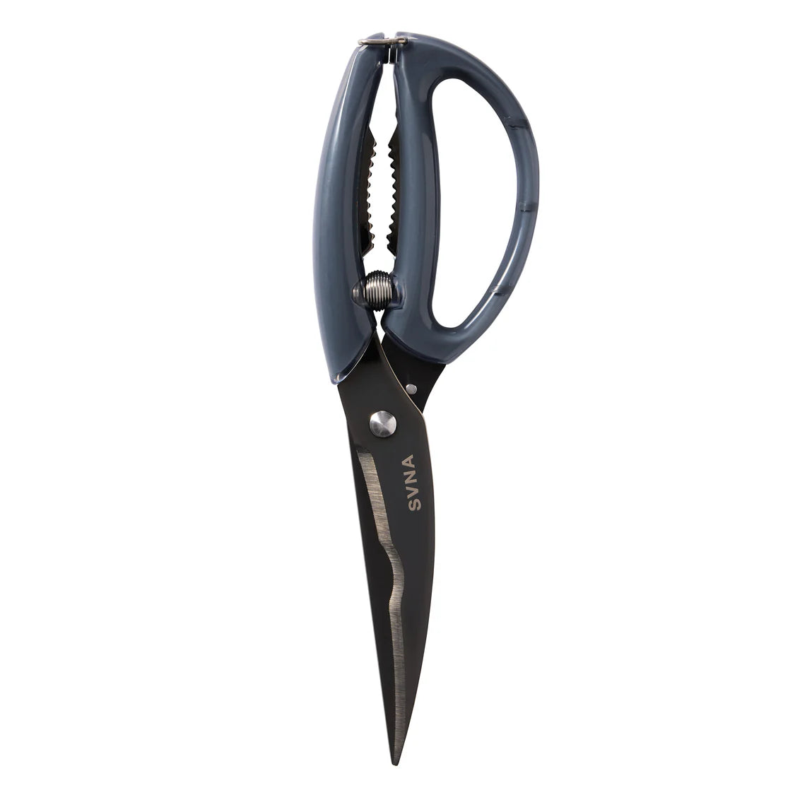 SVNA Stainless Steel Titanium Poultry Shears Grey Detachable Blades 24.5cm