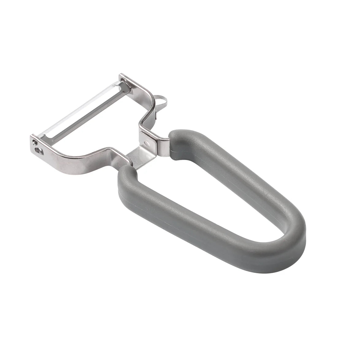 SVNA Stainless Steel Blade Y Peeler Grey Ergonomic Non-Slip Handle