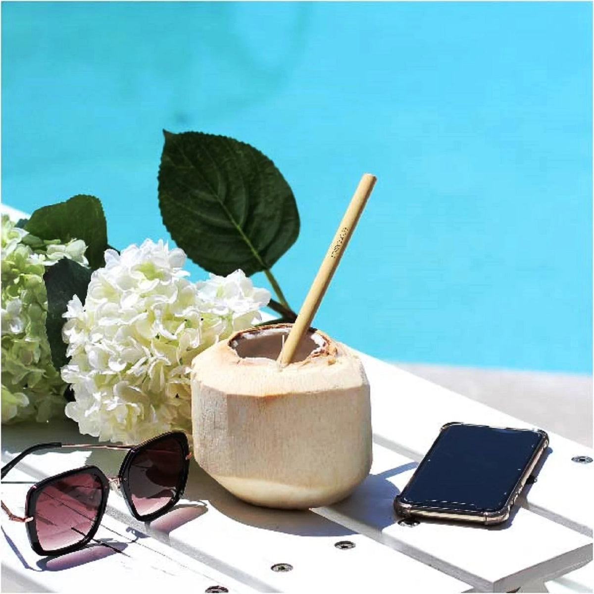 Eco Basics Reusable Bamboo Straws