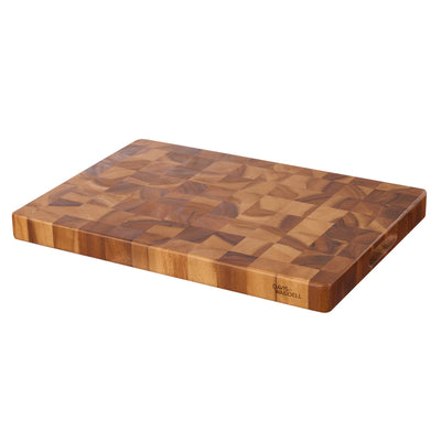 Davis & Waddell Acacia Wood End Grain Cutting Board 50x35x4cm Natural