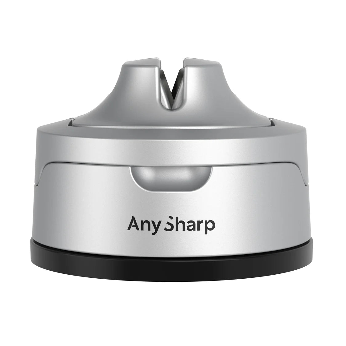 AnySharp Evo Knife Sharpener Silver Suction Safety Steel Serrated Knives