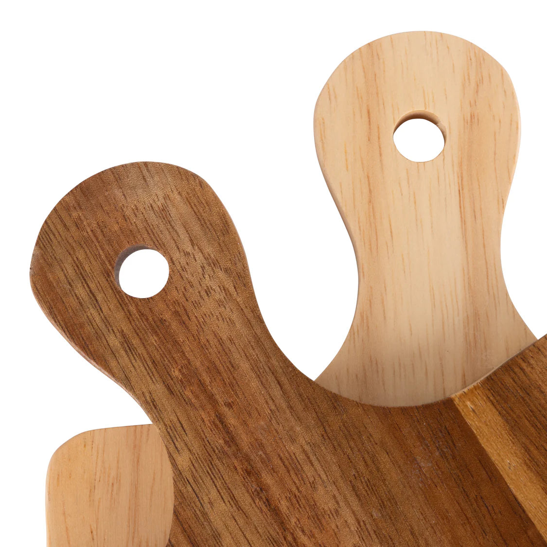 Davis & Waddell Cantina Acacia & Rubber Wood Serving Board Set 2pc